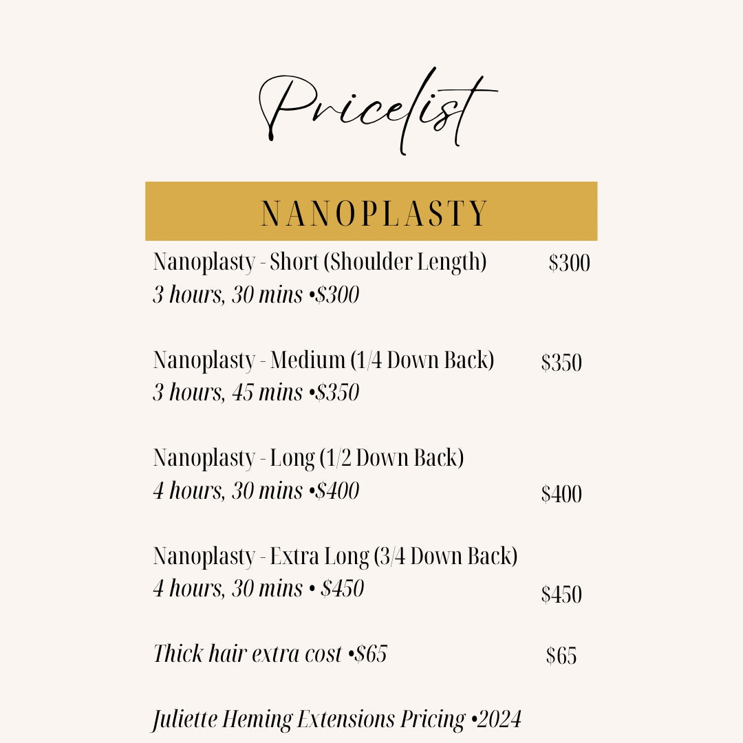 Nanoplasty Hair Treatment Special